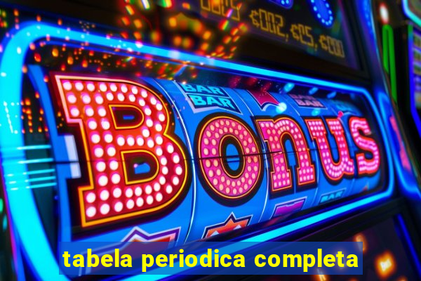 tabela periodica completa